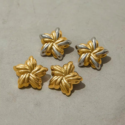 [AM Jewels]Thymes Gold Star Earrings