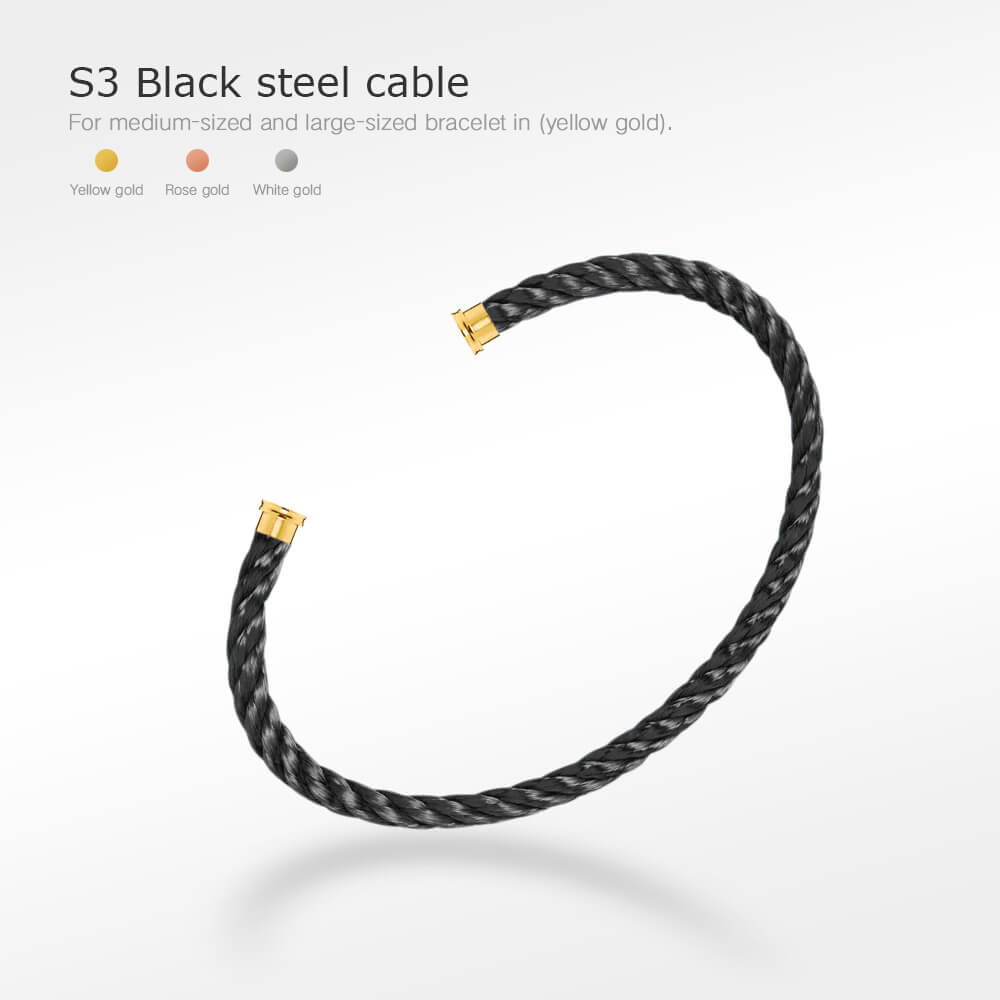 [Am jewelry]FORCE SERIES BRACELET CABLES 50 CHOICES (DIY SELECTION)