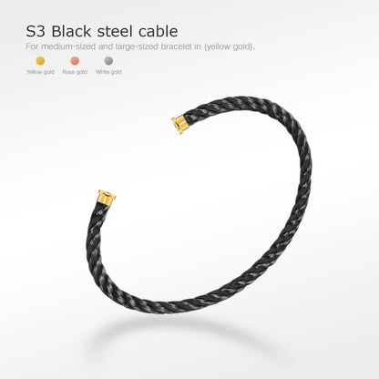 [Am jewelry]FORCE SERIES BRACELET CABLES 50 CHOICES (DIY SELECTION)