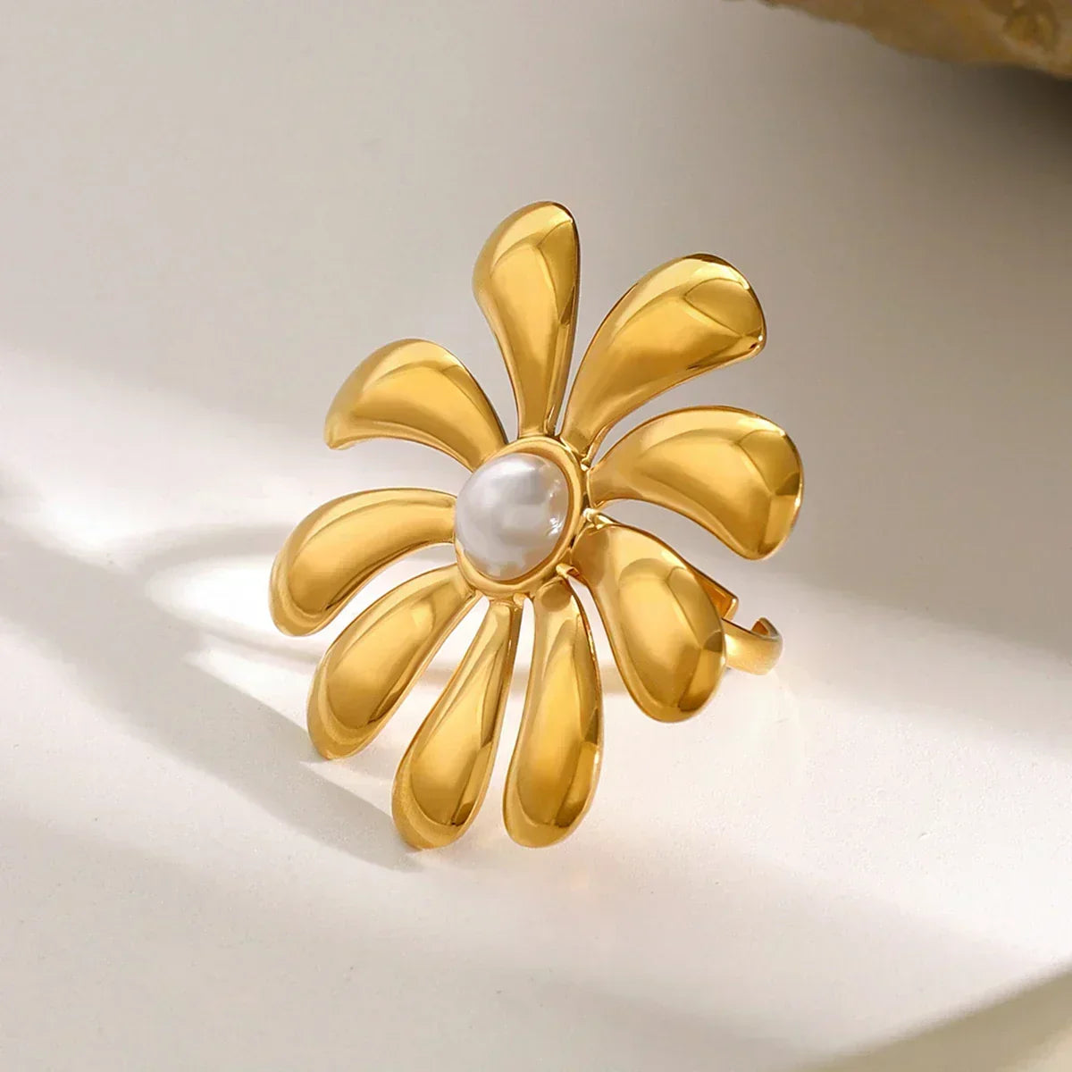 [AM Jewels]Bellemare Floral Gold Ring