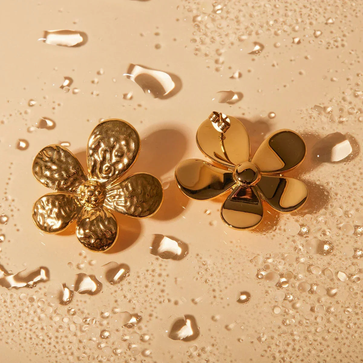 [AM Jewels]Daisy Gold Earrings