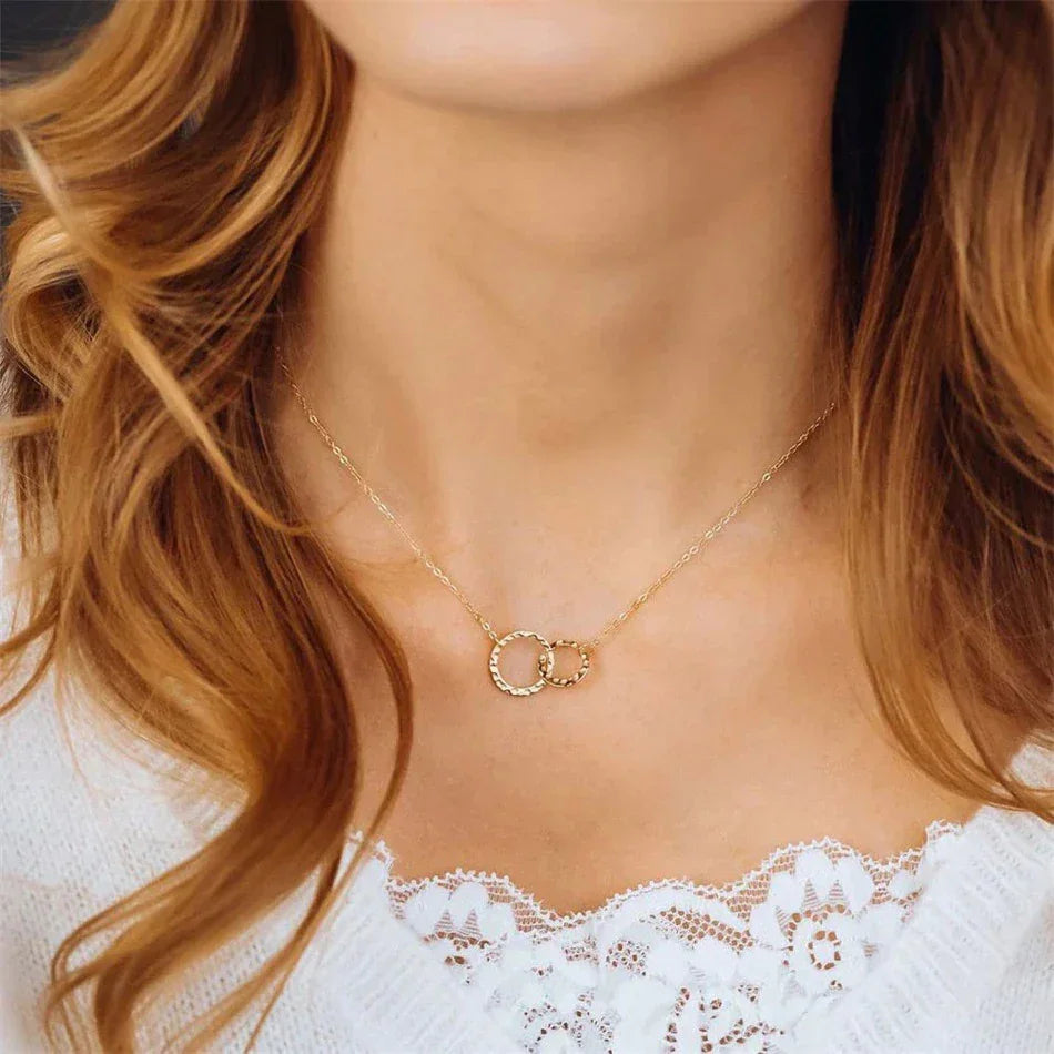 [AM Jewels]Isabelle Gold Hoop Necklace
