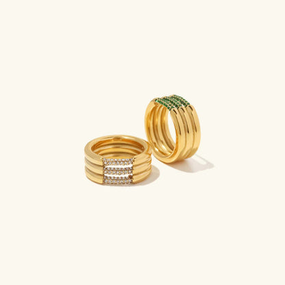[AM Jewels]Serenity Diamond Gold Ring