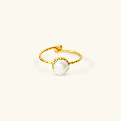 [AM Jewels]Solis Gold Pearl Ring