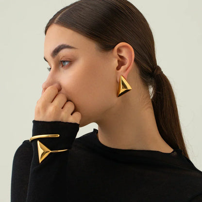 [AM Jewels]Bonnie Gold Earrings