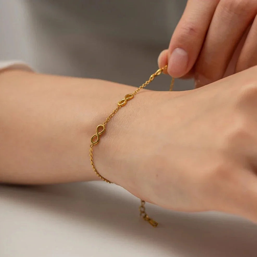 [AM Jewels]Everlasting Gold Bracelet