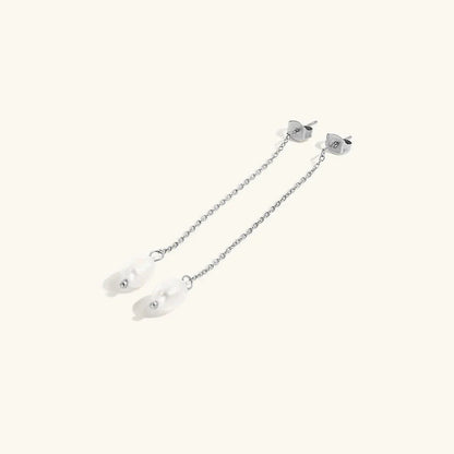[AM Jewels]Tessa Pearl Tassel Earrings