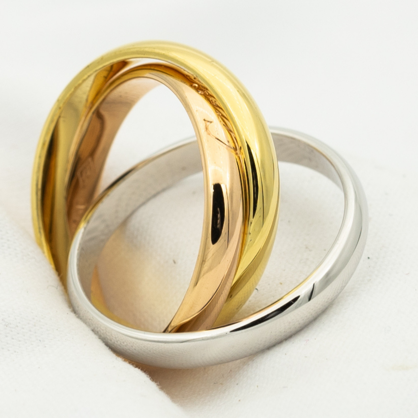 [Am jewelry]TRINITY RING GOLD PINK GOLD SILVER