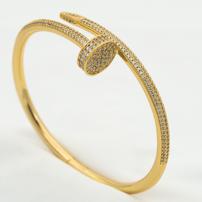 [Am jewelry]JUSTE BRACELET 3.5MM ALL DIAMONDS