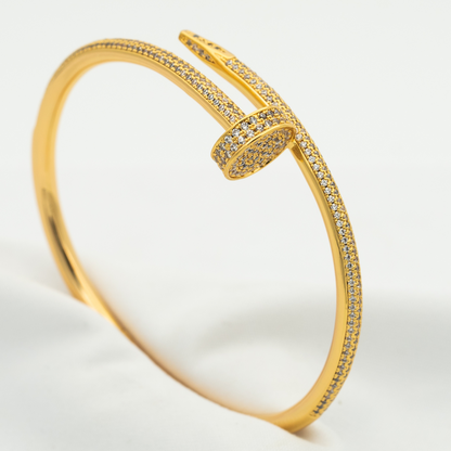[Am jewelry]JUSTE BRACELET 3.5MM ALL DIAMONDS