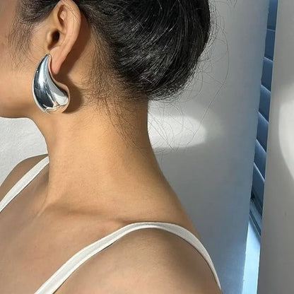 [AM Jewels]Sandra Teardrop Gold Earrings