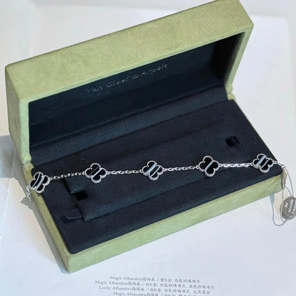 [Am jewelry] CLOVER 5 MOTIF PULSAR STONE BRACELET COLLECTION
