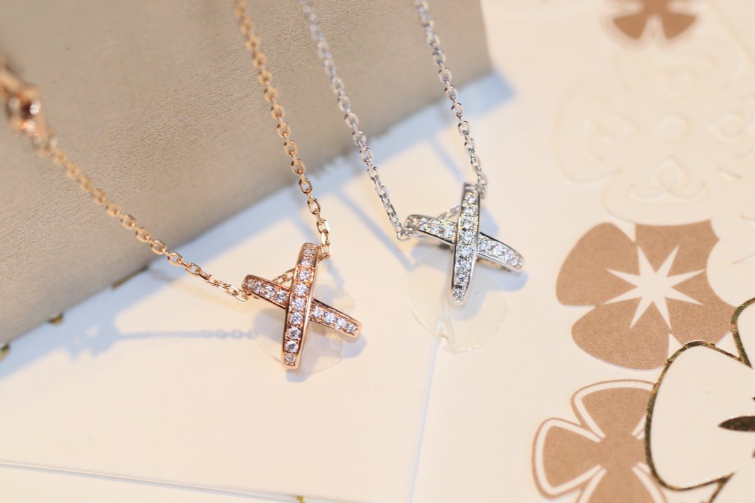 [Am jewelry]JEUX DE DIAMOND NECKLACE
