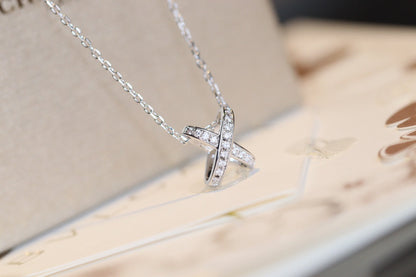 [Am jewelry]JEUX DE DIAMOND NECKLACE