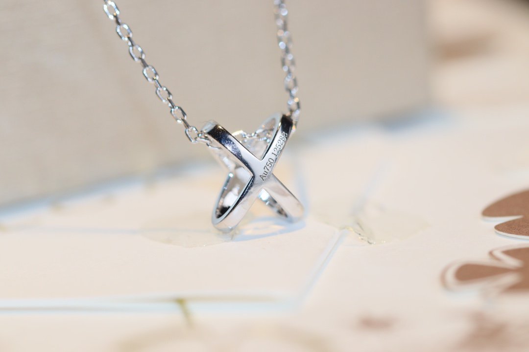 [Am jewelry]JEUX DE DIAMOND NECKLACE