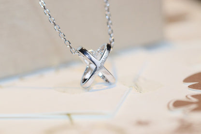[Am jewelry]JEUX DE DIAMOND NECKLACE