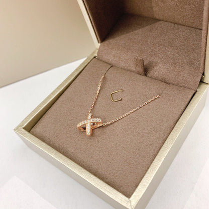[Am jewelry]JEUX DE DIAMOND NECKLACE