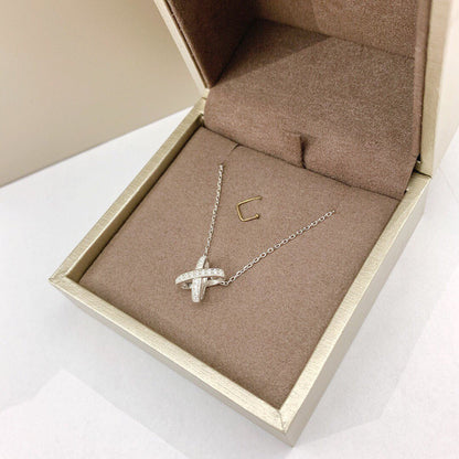 [Am jewelry]JEUX DE DIAMOND NECKLACE