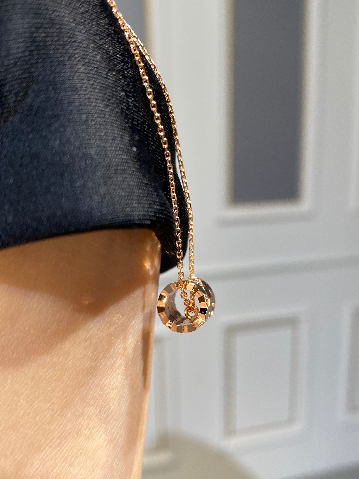 [Am jewelry]BEE LOVE DIAMOND NECKLACE