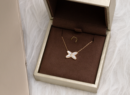[Am jewelry]JEUX DE NECKLACE 1 DIAMOND