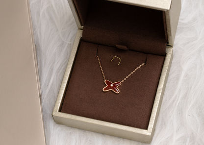 [Am jewelry]JEUX DE NECKLACE 1 DIAMOND