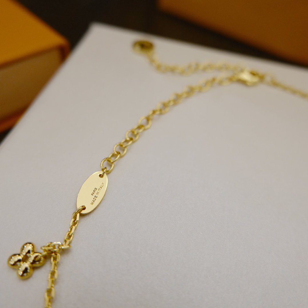 [Am jewelry]BLOOMING SUPPLE NECKLACE BRASS