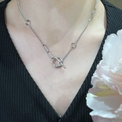 [Am jewelry]HM STERLING CHAINE D'ANCRE HEART