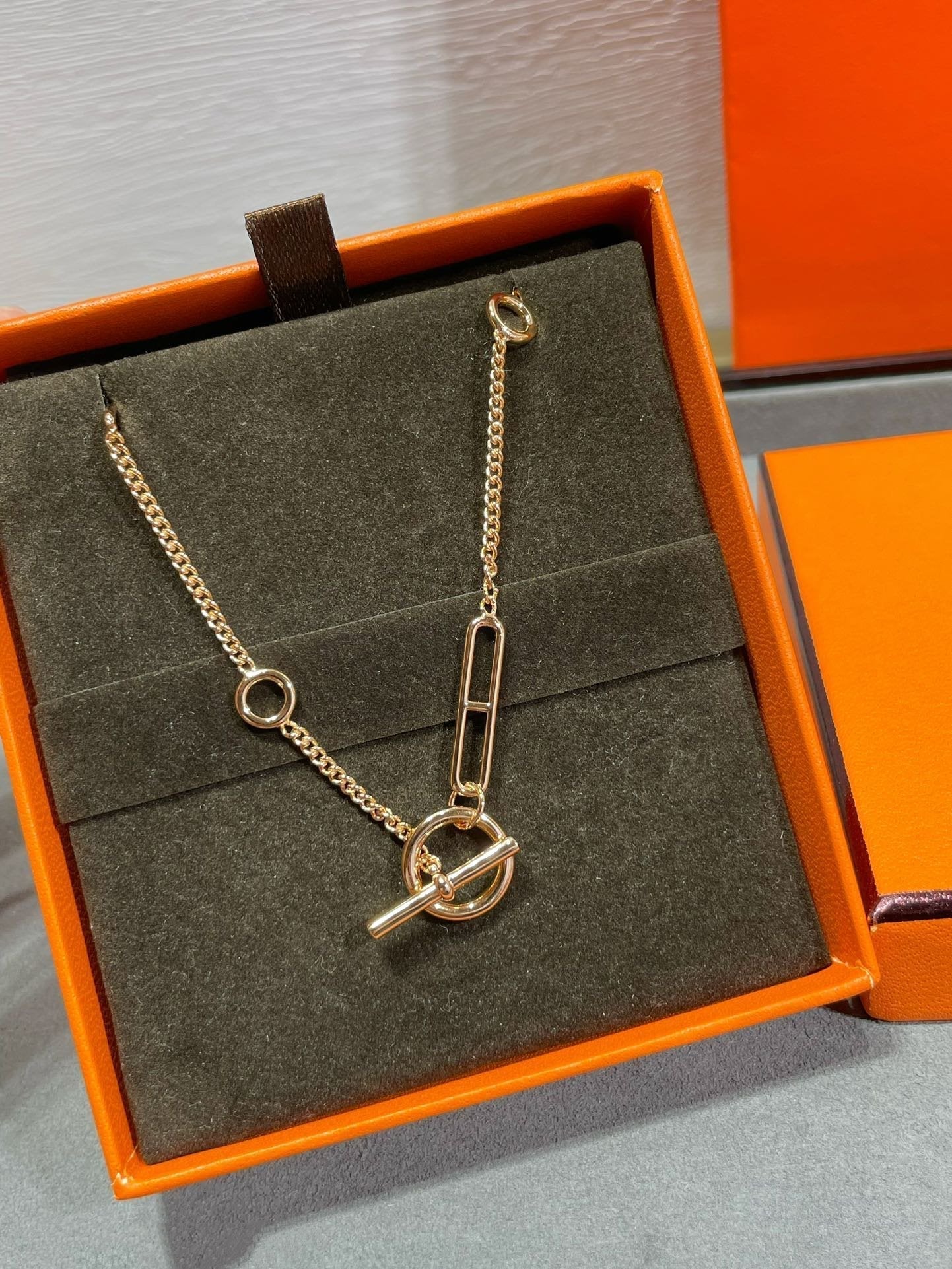 [Am jewelry]HM STERLING CHAINE D'ANCRE HEART