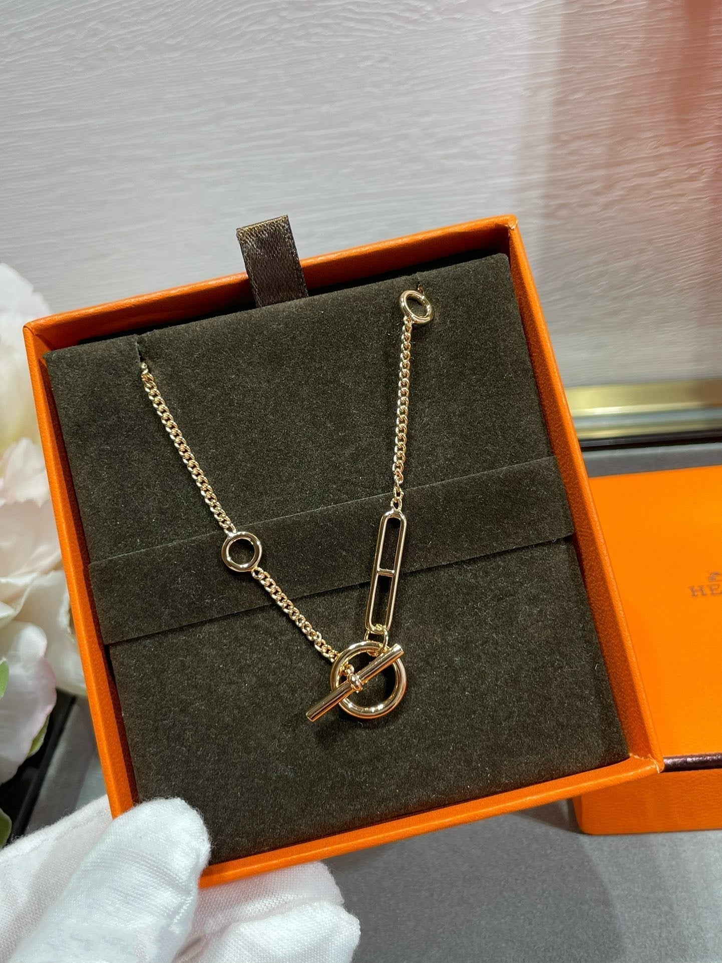 [Am jewelry]HM STERLING CHAINE D'ANCRE HEART