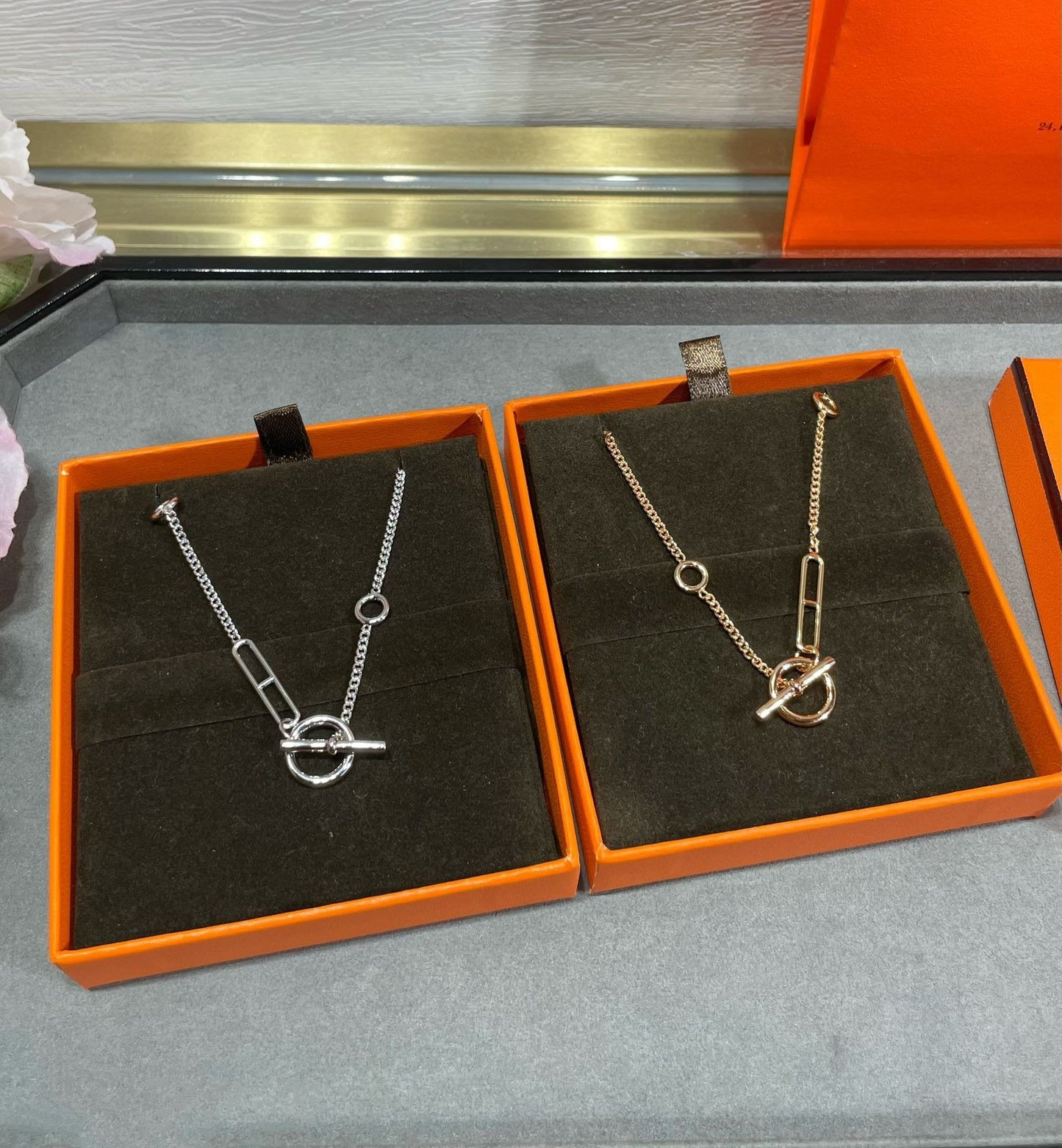 [Am jewelry]HM STERLING CHAINE D'ANCRE HEART