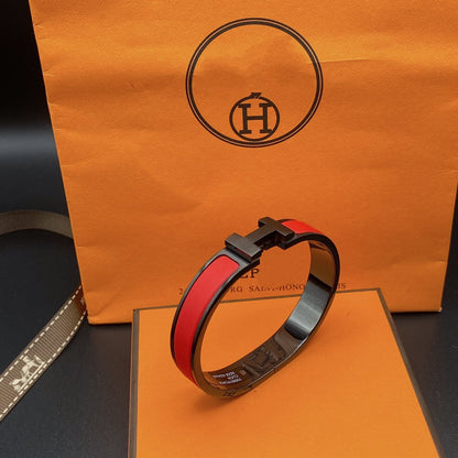 [Am jewelry]CLIC HM SO BLACK RED BRACELET