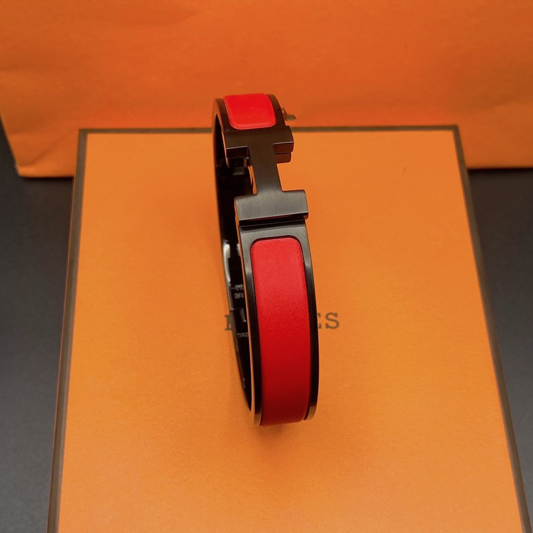 [Am jewelry]CLIC HM SO BLACK RED BRACELET
