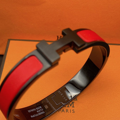 [Am jewelry]CLIC HM SO BLACK RED BRACELET