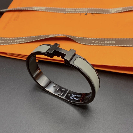 [Am jewelry]CLIC HM SO BLACK GREY BRACELET