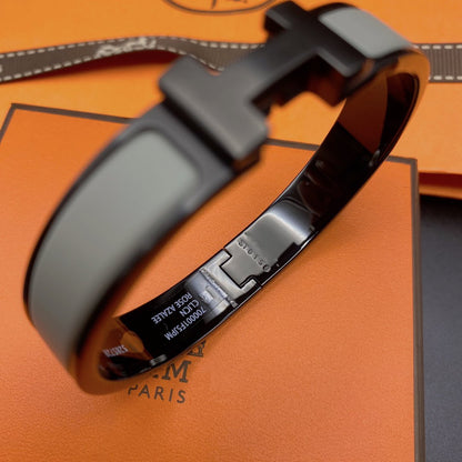 [Am jewelry]CLIC HM SO BLACK GREY BRACELET