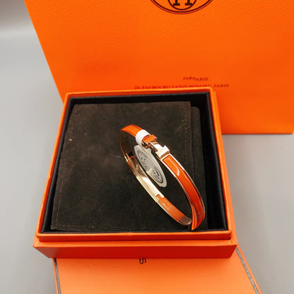[Am jewelry]CLASSIC HM CLIC RED 8MM ENAMEL BRACELET