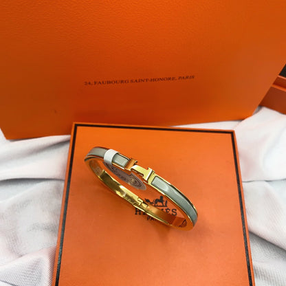 [Am jewelry]CLASSIC HM CLIC GREEN 8MM ENAMEL BRACELET
