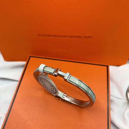[Am jewelry]CLASSIC HM CLIC GREEN 8MM ENAMEL BRACELET