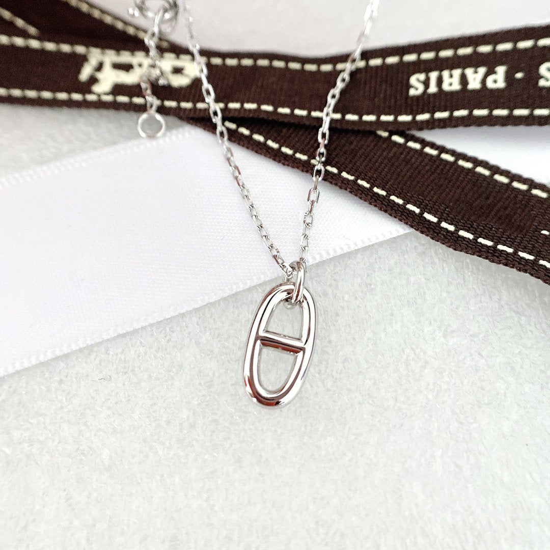 [Am jewelry]HM PIG NOSE NECKLACE