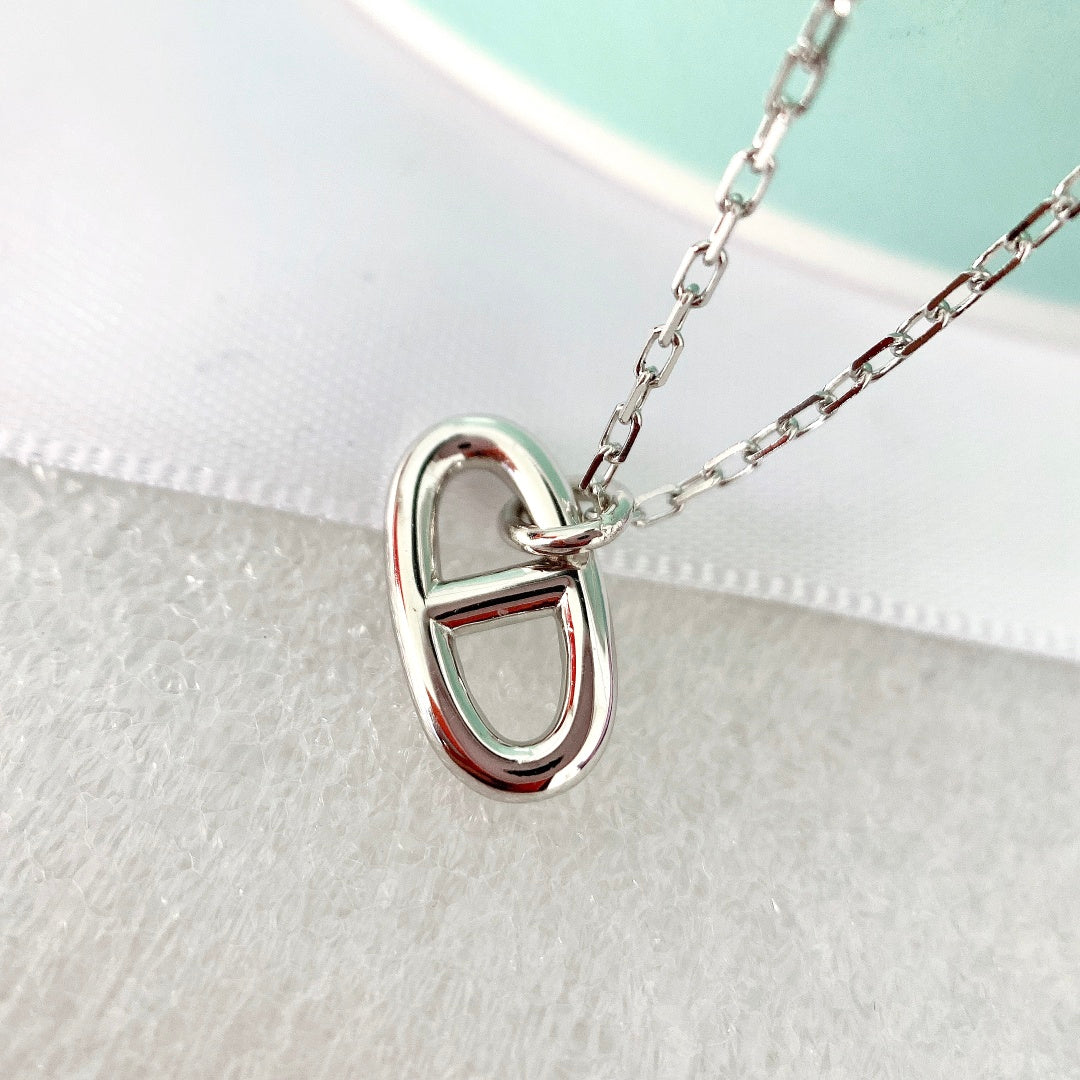 [Am jewelry]HM PIG NOSE NECKLACE