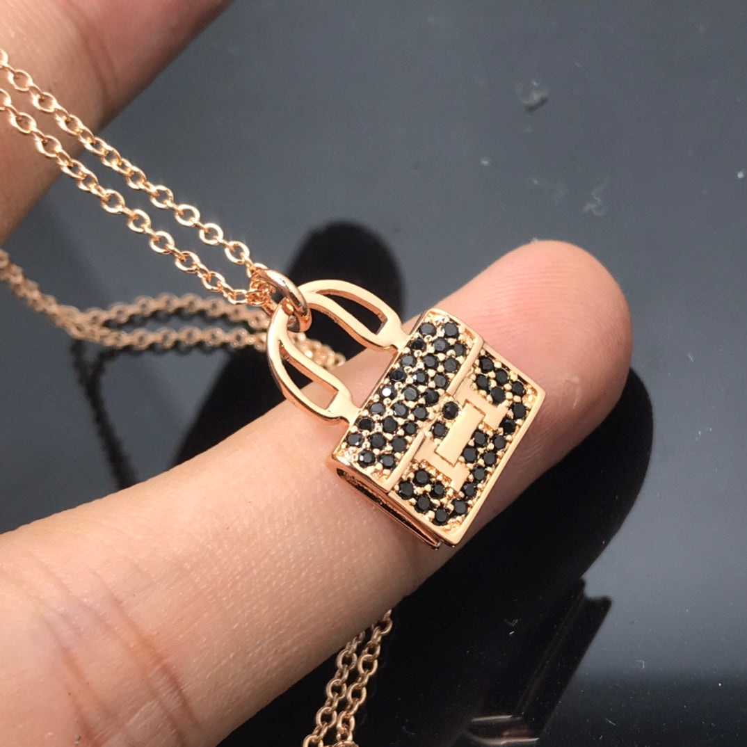 [Am jewelry]HM NECKLACE ARRIVAL BLACK DIAMOND