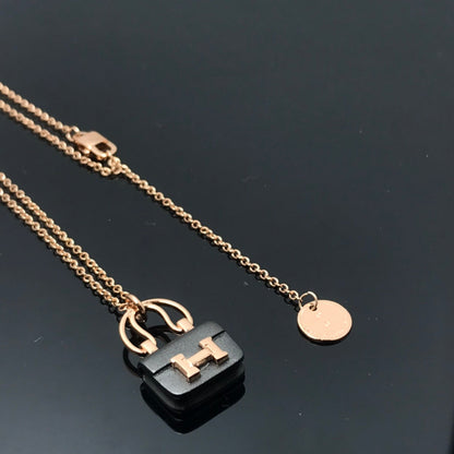 [Am jewelry]WOMEN'S HM AMULETTES CONSTANCE PENDANT NECKLACE