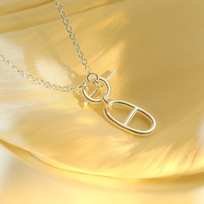 [Am jewelry]HM CHAINE D'ANCRE PENDANT NECKLACE STERLING SILVER