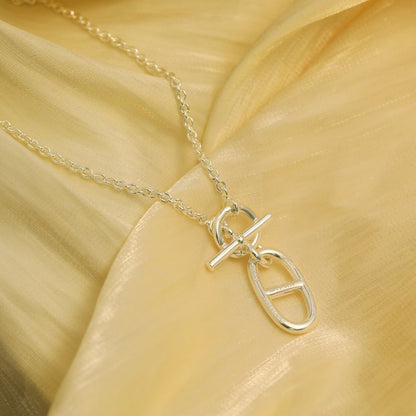 [Am jewelry]HM CHAINE D'ANCRE PENDANT NECKLACE STERLING SILVER