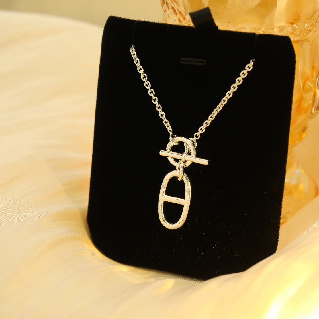 [Am jewelry]HM CHAINE D'ANCRE PENDANT NECKLACE STERLING SILVER
