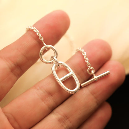 [Am jewelry]HM CHAINE D'ANCRE PENDANT NECKLACE STERLING SILVER