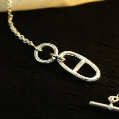 [Am jewelry]HM CHAINE D'ANCRE PENDANT NECKLACE STERLING SILVER