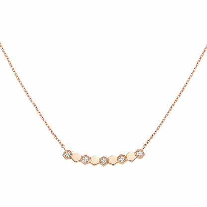 [Am jewelry]BEE MY LOVE DIAMOND NECKLACE