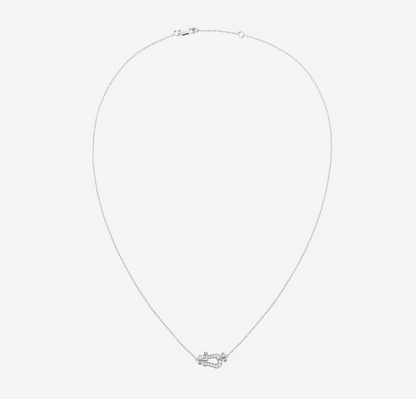 [Am jewelry]FORCE 10 DIAMOND SILVER NECKLACE MINI MODEL