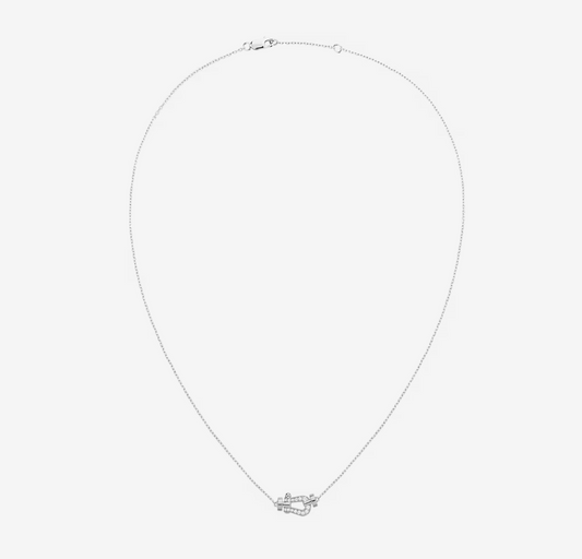 [Am jewelry]FORCE 10 DIAMOND SILVER NECKLACE MINI MODEL